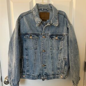American Eagle Jean Denim Jacket, Oversized XS
